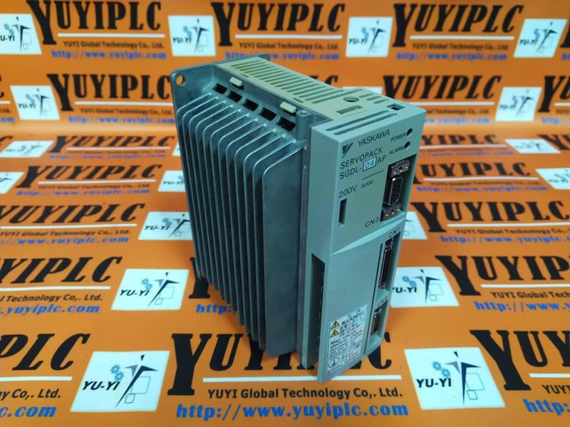 YASKAWA SGDL-04AP SERVOPACK W/ JUSP-OP03A - PLC DCS SERVO Control MOTOR  POWER SUPPLY IPC ROBOT